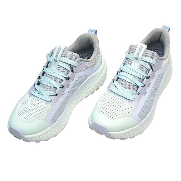Hi-Tec Shoes - Hi-Tec CH80450W-LL Trail Running Shoes Women Size 7.5 Blue Mint Mesh Sneakers